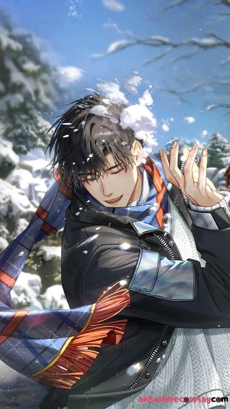 tuyết rơi anime vui